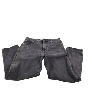 Madewell The Perfect Vintage Jean Charcoal Grey Wash Denim Size 27